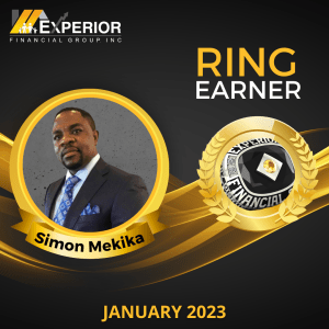 Simon Mekika is our newest Ring Earner for January 2023!